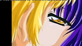 two beautiful lesbians moaning in bed