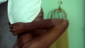 Kolchak's Night Stalker Meets Sexy Ebony Shower Girl In Bathroom