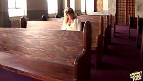Blonde gets absolved in church