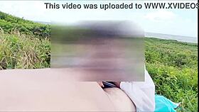 quickie on the beach in public with some juicy licking 😏