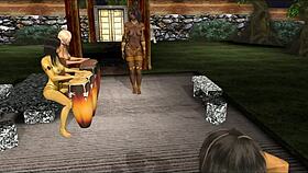 sailor on deserted island