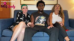 I'm insatiable Karla from MilfCandy, riding Damson Jenkins' big black cock.