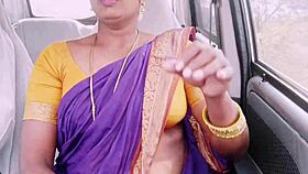 Indian Maid Engages In Car Sex With Dirty Talk In Telugu