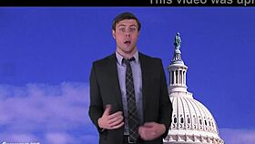 Naked weather girl undresses publicly, teasing with ripped clothes.