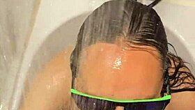 Hot Wife's Bath Blowjob and Handjob