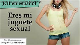 maid orders slave to follow jerk off instructions