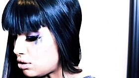 Stepmom pleasured by teen in stockings