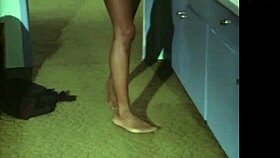 Kolchak's Night Stalker Meets Sexy Ebony Shower Girl In Bathroom