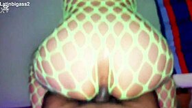 White Ass Bent Over For Interracial Anal.