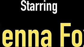 Jenna Foxx Masturbates with Dildo on Big Pussy Lips