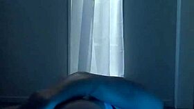 Missalice rides in cowgirl position.