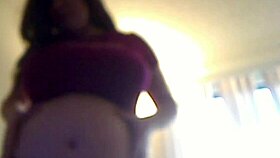 big tit latina milf stuffs ice cream in ass 😜