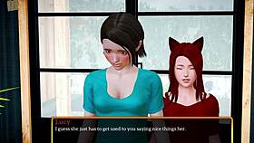 My new family 379 - an intriguing homemade game featuring redhead amateurs.