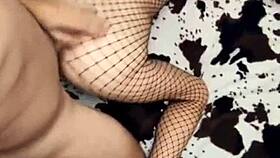 Milf in stockings and lingerie, ready for anal?