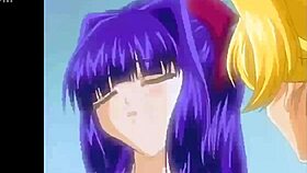 two beautiful lesbians moaning in bed