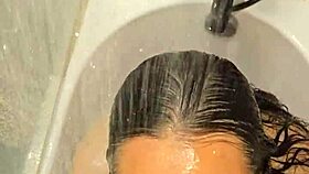 Hot Wife's Bath Blowjob and Handjob