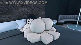 playing roblox with friend tomoko in fun way