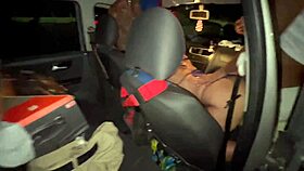 Friends Fuck In The Street With Cars Passing!