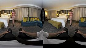 In VR, little Rory Knox experiences a big black cock