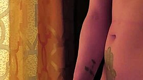 Intense Sensual Masturbation With Big Cock Flashing