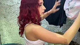 fucking the neighbor while her husband's at work?