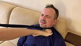 i'm humiliated as teacher by reckless perverted s spitting on my face, double femdom