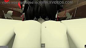 Enmascarado Folls Chica Cosplayer Casi Se Corre Dentro