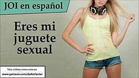 maid orders slave to follow jerk off instructions