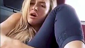 Let's go for a drive in this bisexual and lesbian compilation