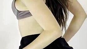 Briseida Myers In Stockings At Home