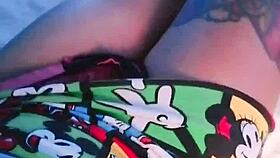 Trans Alone Masturbates