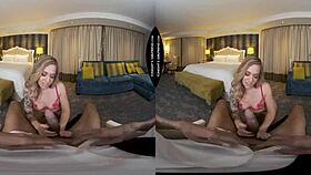 In VR, little Rory Knox experiences a big black cock