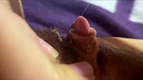 i can't believe how intense this big clit orgasm feels up close