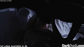 blonde teen can't resist her black step dad's huge cock