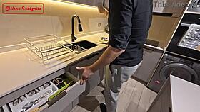 Trailer - No Le Tengo La Cena A Mi Esposo Y El Me! Whore Maid Riding Cum.