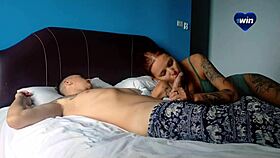 it's a great way to start the day with a blowjob from that hot girl in the dorm