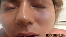 Gay Asian Twink Stroking