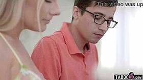 Busty milf piano teacher bunny madison incentivizes young student with sex.