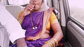 Indian Maid Engages In Car Sex With Dirty Talk In Telugu