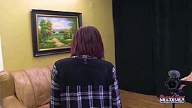 Blonde Keyton And Petite Nica Share A Friendly Chat