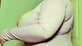 Mature Lady Shows Off Her Big Tits