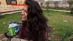 i hired my best friend as my personal slut, she was ready with her thong