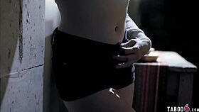 Babysitter teen chats with boyfriend on phone while working