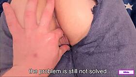 stuck in my pants, how much cum to slip out?