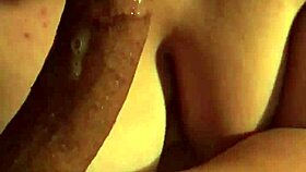 Wife Sucking A Big Cock In Interracial Homemade Encounter