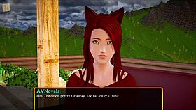 My new family 379 - an intriguing homemade game featuring redhead amateurs.