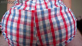 Convinced My Step Sister To Have Sex And Fucked Her Without Taking Off My Shorts