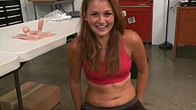 allie haze asks, 'want to see me ride the sybian?'