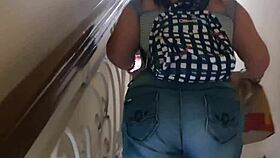 My sweet neighbor suck my dick, sex with me using tantaly, creampie muff diving moaning