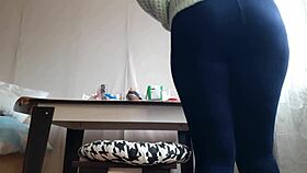 i indulge in risky self-pleasure at work in the office